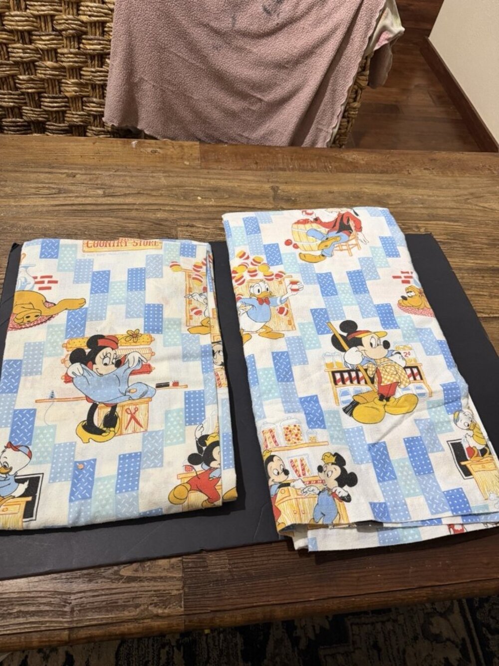 Mickeys County Store Sheet Sets Fitted & Flat Twin Size